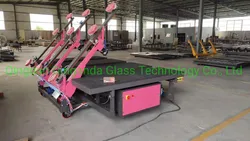 Máquina de Mesa de Carregamento de Vidro CNC Controle Remoto Máquina de Corte de Vidro