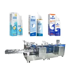 Máquina de Embalagem Horizontal em Caixas para Chicletes em Tiras
