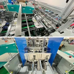 Máquina automática de fabricação de caixas de papel descartáveis para almoço a preço de fábrica