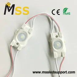 Cina 12V Lensa Tanda Cahaya 1.5W Modulo De LED Mini SMD LED Modul Injeksi 2835 Modul LED untuk Papan Nama dan Huruf Saluran