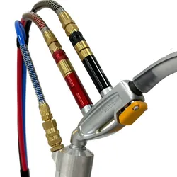 เครื่องพ่นสีผงเปลี่ยนสีได้อย่างรวดเร็วจากโรงงานสำหรับการเคลือบโลหะอุปกรณ์