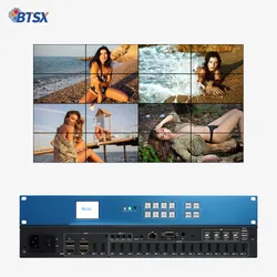4K60 Processador de Vídeo para Centros de Comando Processador de Vídeo com Transparência em Múltiplas Camadas