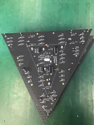Modulo DJ a forma speciale personalizzato P5 Modulo LED triangolare per interni 370X370X370mm