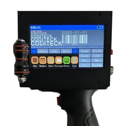 Automatischer tragbarer Handheld-Tintenstrahldrucker für Datumsdruck