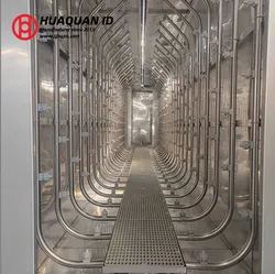 高容量静電粉体塗装生産ラインの設置