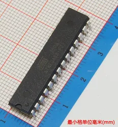 Microcontrolador AVR Atmega8a-PU de alto desempenho e 16 MHz para soluções embarcadas