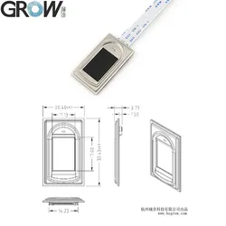 Crescere R304A DC4.2-6V 208*288 Modulo Scanner di Impronte Digitali Capacitive a Pixel