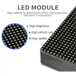 Módulo de Pantalla LED Interior de Alta Resolución a Color P8