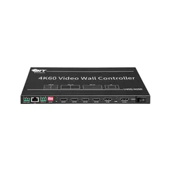 Controlador de comutador de vídeo HDMI Bitvisus 4K para exibição em várias telas de computador