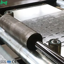 PVC Kabelkanal Kabelträger Produktionslinie Maschine automatische Schneidemaschine für feste Kabelträger mit Abwickler + Formen + Stapler