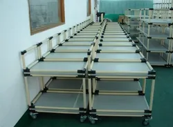 Conexão de Aço para Sistema Modular de Tubos e Juntas em Manufatura Enxuta/ Estação de Trabalho/ Linha de Produção/ Prateleira/ Carrinho/ Prateleira de Fluxo