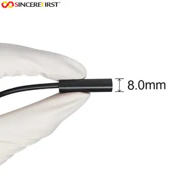 กล้องเอนโดสโคปมินิยูเอสบี 2MP 1080P 8mm กล้องเอนโดสโคปที่รวมอยู่