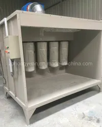 Fabricante de Cabine de Pulverização de Pó Compacta com Sistema de Recuperação de Pó