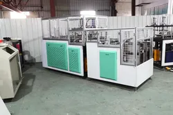 Máquina de Formação de Pratos de Papel com Dobragem de Blanks Redondos