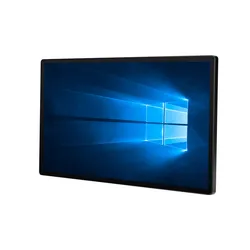18.5 인치 터치 올인원 PC 윈도우 산업용 터치 제어 패널 컴퓨터 코어 CPU RAM SSD OEM