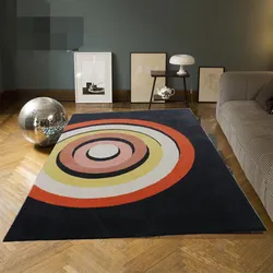 Tapetes de Geometria para Crianças, Tapetes para Quarto, Tapete de Lã