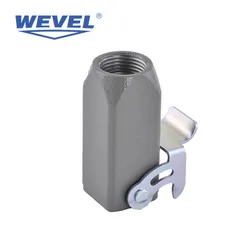 Inserto de Conector Retangular para Alta Corrente e Serviço Pesado IP65 Plugue Nominal