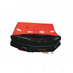 Selbstaufrichtender aufblasbarer Notrettungsboot