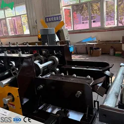 Automatische Kabelkanal solide Kabelträger Produktionslinie Maschine Hochgeschwindigkeits-Rollformmaschine mit PLC-Steuerung für Elektroprojekte