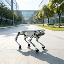Modular zusammengebaut programmierbarer Entwicklungsassemblierbarer Logistiktransportroboterhunde