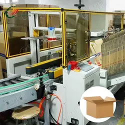 Leadworld Getränke Lebensmittel Verpackungslinie Entpackmaschine Kartonfall Aufrichtmaschine Aufrichtmaschine
