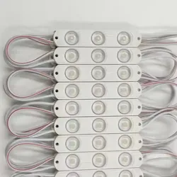 Módulo de Luz LED a Baja Tensión DC 1.2W IP65 a Prueba de Agua de Alta Eficiencia 12V 3LED Módulo SMD 2835 para Publicidad en Carteles de Letras