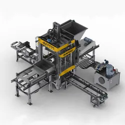 Fabrikpreis kompakte Betonblockmaschine einfach zu bedienen kleine Blockmaschine