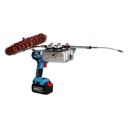 Máquina de Threading Elétrica Portátil de Litio Brushless Fixtec 20V