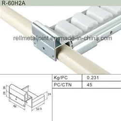 Suporte de Montagem de Rolo / Parada de Aba para Sistema de Racking de Tubos (R-60H2A)