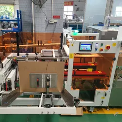 Máquina Automática de Montagem, Embalagem e Selagem de Caixas
