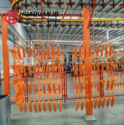 長寿命静電粉体塗装生産ライン