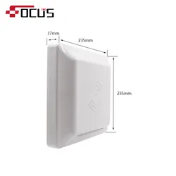 860MHz-960MHz เครื่องอ่านระยะไกลอัจฉริยะสำหรับระบบควบคุมการเข้าถึงรถยนต์ด้วย RFID UHF