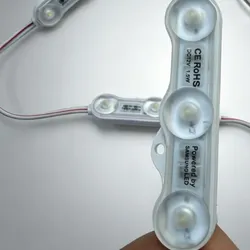 3 PCS 12V R/G/B/Y/W wasserdichtes Spritzguss SMD LED-Modul