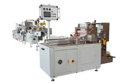 Automatische Verpackungsmaschine für Taschentücher in der Fließbandproduktion