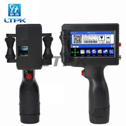 12.7mm Mini tragbarer QR-Code Handheld Inkjet-Drucker Datencodiermaschine mit schwarzer Tintenpatrone