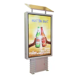 Rückbeleuchtete Schilder Solar LED Tafel Rückbeleuchtete Lichtbox Anzeige Lichtkasten