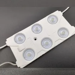 IP67 Módulo de Luz de Alta Potência ABS 1.5W Módulo LED de Cor Única Opcional