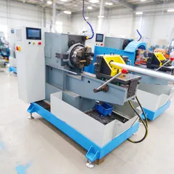 Halbautomatische Rohrgewindeschneidmaschine