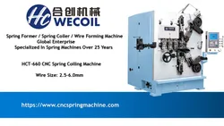 WECOIL-HCT-660 Macchina per molle a compressione CNC