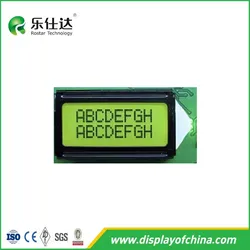 LCD 0802 소형 LCD 8X2 문자 모듈 LCM 모듈 COB 화면 디스플레이