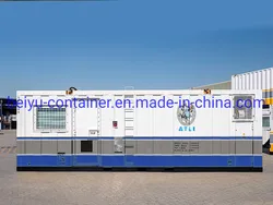 Schwimmbecken Containerhaus Modul für Bohrprotokollierung