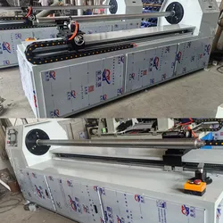 Máquina de Corte de Núcleo de Papel Rolado Manual Automático