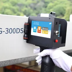 50cm Großer tragbarer Handdrucker für QR-Code-Barcode-Kartonbeschriftung