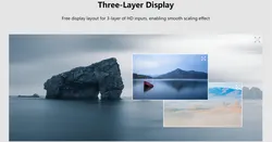 Farblicht Professioneller Video-Prozessor X7/X6