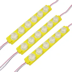 Módulo de LED de Emissão Lateral Brilhante Alta 6W SMD3030 6LED 12V Módulo de LED de Injeção à Prova d'Água