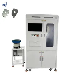 เครื่องคัดแยกการปรากฏภาพ เครื่องตรวจสอบออปติคัล CCD สำหรับการตรวจสอบฟาสเทนเนอร์ พร้อมโมดูลแหล่งแสงหลายชนิด ขนาดและการตรวจสอบข้อบกพร่อง