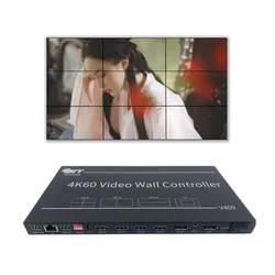 Bitvisus HDMI 4K Videowandprozessor-Umschalter mit Fernbedienung