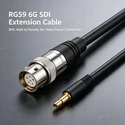 Cabo Coaxial Rg Completo Rg59 RG6 Rg11 Rg57 Rg58 Rg7 75ohm Conector BNC Macho Macho Crimp Tamanho de Carretel Personalizado