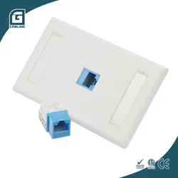 Geteknet UTP CAT6 CAT6A RJ45 Stecker CAT6 Netzwerk Modular Unshield RJ45 Keystone Stecker