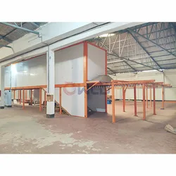 Wld Pulverbeschichtungsanlage Elektrostatik-Pulverbeschichtungsanlage/ Automatische Pulverbeschichtungsanlage/ Industrielle Pulverbeschichtungsanlage